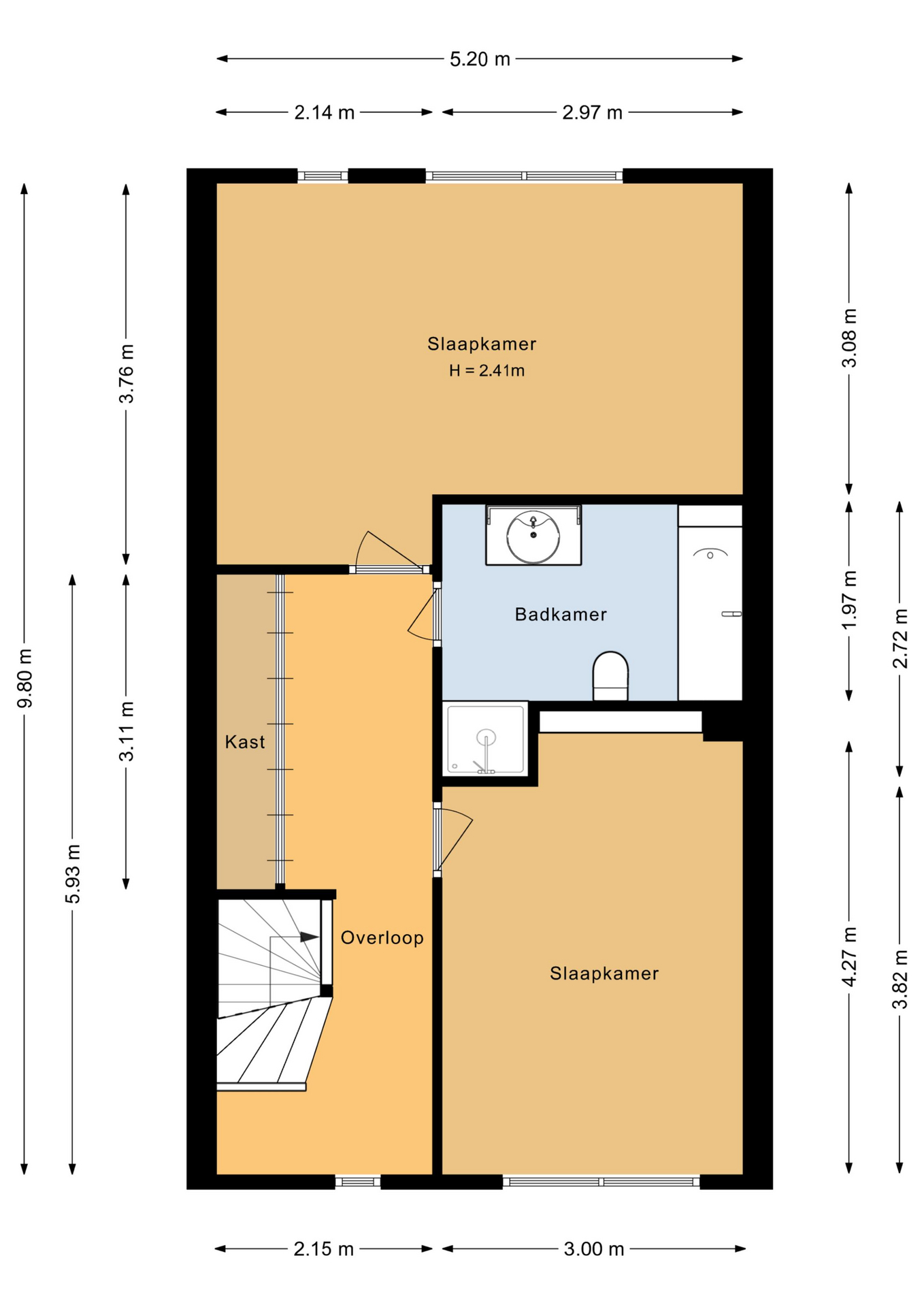 Archipel 13 11 - 8224 GA - lelystad-plattegrond-2